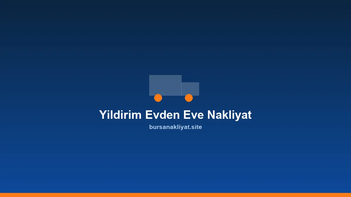 Yıldırım evden eve nakliyat ekibi taşıma yapıyor